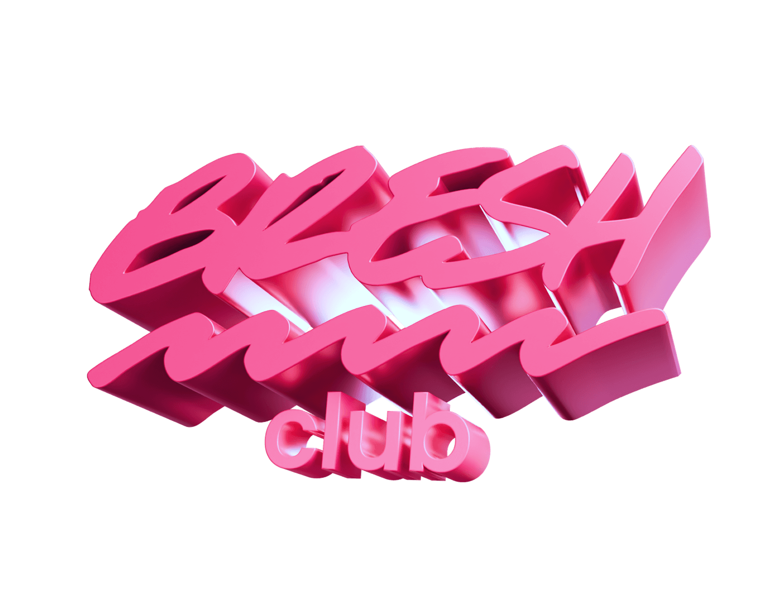 BRESH club 3D logo